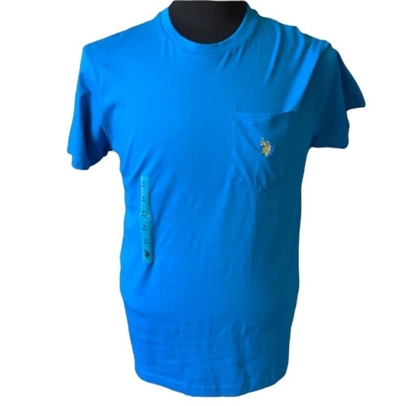 U.S. Polo Assn. Men's Turquoise Short Sleeve T-Shirt Size Small New with tags! - Picture 1 of 4